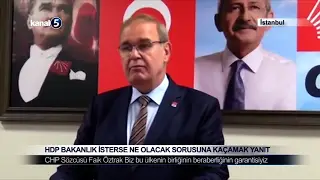 HDP Bakanlık İsterse Ne Olacak Sorusuna Kaçamak Yanıt