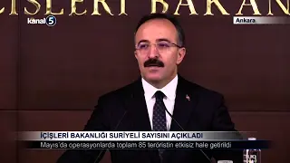 İçişleri Bakanlığı Suriyeli Sayısını Açıkladı