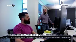 İngiltere’de Haftada 4 Gün Çalışma Denemesi Başladı
