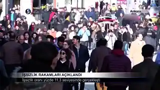 İşsizlik Rakamları Açıklandı