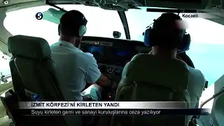 İzmit Körfezi’ni Kirleten Yandı