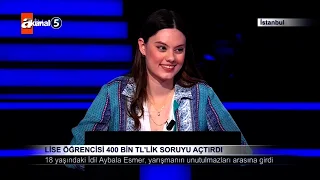 Lise Öğrencisi 400 Bin TL’lik Soruyu Açtırdı