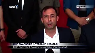 MHP Diyarbakır İl Teşkilatı Kapatıldı