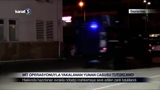 MİT Operasyonuyla Yakalanan Yunan Casusu Tutuklandı
