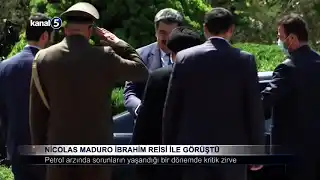 Nicolas Maduro İbrahim Reisi İle Görüştü