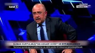 Numan Kurtulmuş’tan Asgari Ücret ve EYT Açıklaması