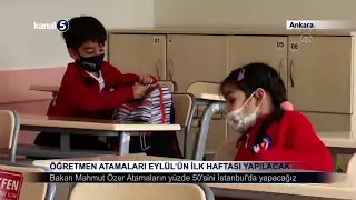 Öğretmen Atamaları Eylül’ün İlk Haftası Yapılacak