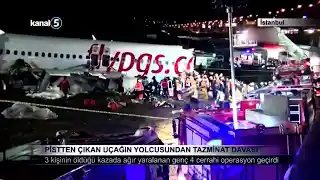 Pistten Çıkan Uçağın Yolcusundan Tazminat Davası