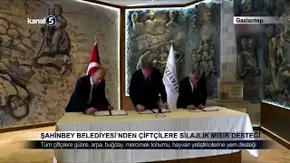 Şahinbey Belediyesi’nden Çiftçilere Silajlık Mısır Desteği