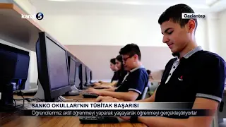 SANKO Okulları’nın TÜBİTAK Başarısı