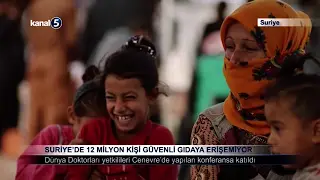 Suriye’de 12 Milyon Kişi Güvenli Gıdaya Erişemiyor
