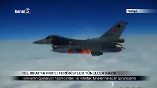 Tel Rıfat’ta PKK’lı Teröristler Tüneller Kazdı