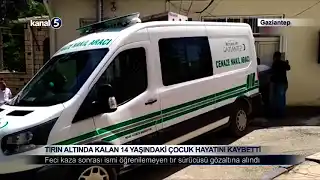 Tırın Altında Kalan 14 Yaşındaki Çocuk Hayatını Kaybetti