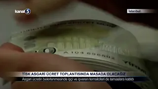 TİSK Asgari Ücret Toplantısında Masada Olacağız