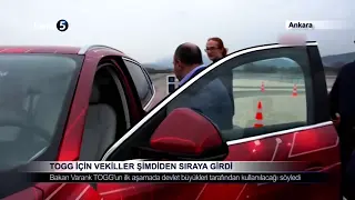 TOGG İçin Vekiller Şimdiden Sıraya Girdi