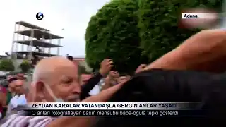Zeydan Karalar Vatandaşla Gergin Anlar Yaşadı
