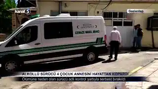 Alkollü Sürücü 4 Çocuk Annesini Hayattan Kopardı