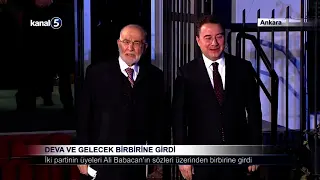 DEVA ve Gelecek Birbirine Girdi