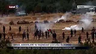 İsrail Askerleri 16 Yaşındaki Çocuğu Öldürdü
