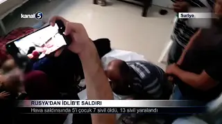 Rusya’dan İdlib’e Saldırı