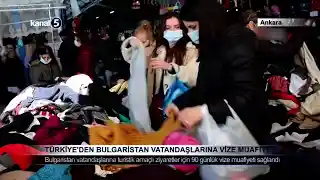 Türkiye’den Bulgaristan Vatandaşlarına Vize Muafiyeti