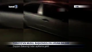 Türkiye’nin Musul Başkonsolosluğuna Saldırı
