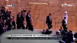 30 Ağustos Zaferi’nin 100. Yıldönümü Kutlanıyor