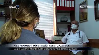 Aile Hekimleri Yönetmeliği Resmi Gazete’de