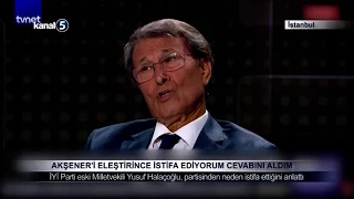Akşener’i Eleştirince İstifa Ediyorum Cevabını Aldım