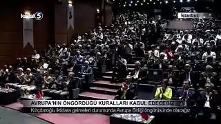 Avrupa’nın Öngördüğü Kuralları Kabul Edeceğiz