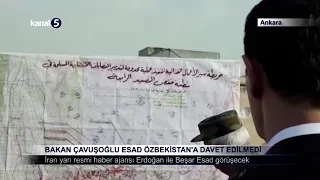 Bakan Çavuşoğlu: Esad Özbekistan’a Davet Edilmedi
