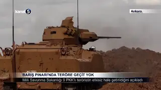 Barış Pınarı’nda Teröre Geçit Yok