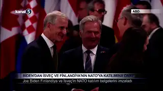 Biden’dan İsveç ve Finlandiya’nın Nato’ya Katılımına Onay