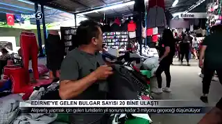 Edirne’ye Gelen Bulgar Sayısı 20 Bine Ulaştı