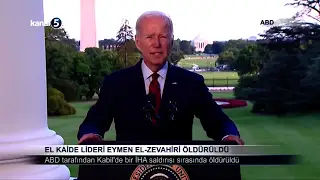 El Kaide Lideri Eymen El-Zevahiri Öldürüldü