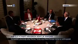 HDP İle İYİ Parti Arasında Adaylık Kavgası