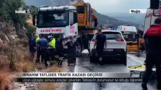 İbrahim Tatlıses Trafik Kazası Geçirdi