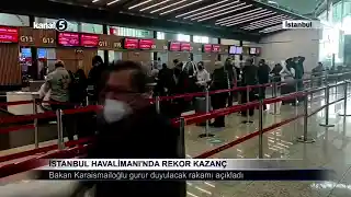 İstanbul Havalimanı’nda Rekor Kazanç