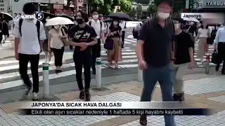 Japonya’da Sıcak Hava Dalgası