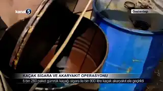 Kaçak Sigara ve Akaryakıt Operasyonu