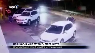 Kadıköy’ün Mike Tayson’u Motokurye