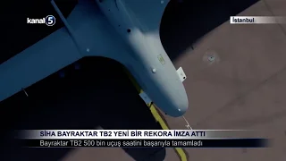 SİHA Bayraktar TB2 Yeni Bir Rekora İmza Attı