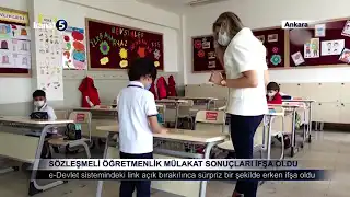 Sözleşmeli Öğretmenlik Mülakat Sonuçları İfşa Oldu