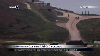 Tayvan’da Füze Yetkilisi Ölü Bulundu