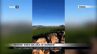 Teröre ‘Eren Abluka-10’ Darbesi