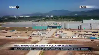 TOGG Otomobiller Mart’ta Yollarda Olacak