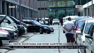 Trafik Sigortasına Zam Resmi Gazete’de
