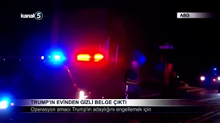 Trump’ın Evinden Gizli Belge Çıktı