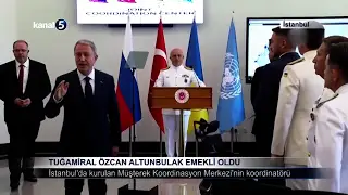 Tuğamiral Özcan Altunbulak Emekli Oldu
