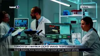 Türkiye’de 5 Maymun Çiçeği Vakası Tespit Edildi